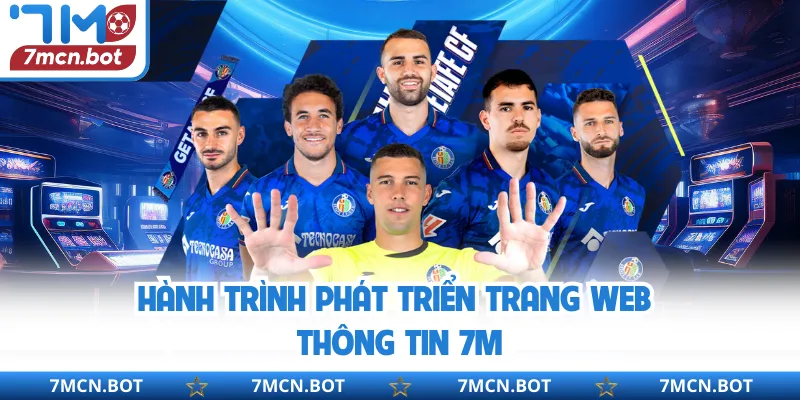 Hành trình phát triển trang web thông tin 7M